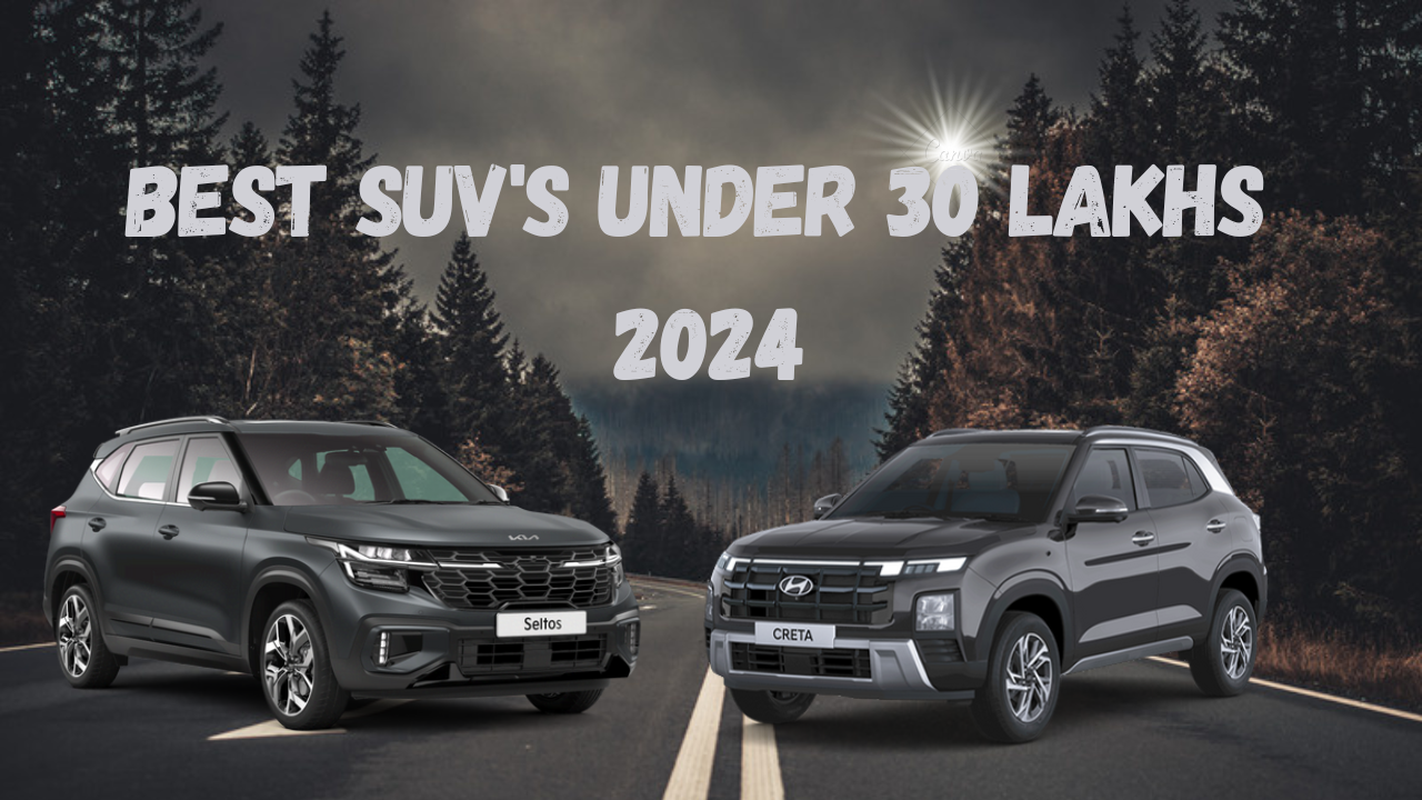 Best suv's under 30 lakhs 2024