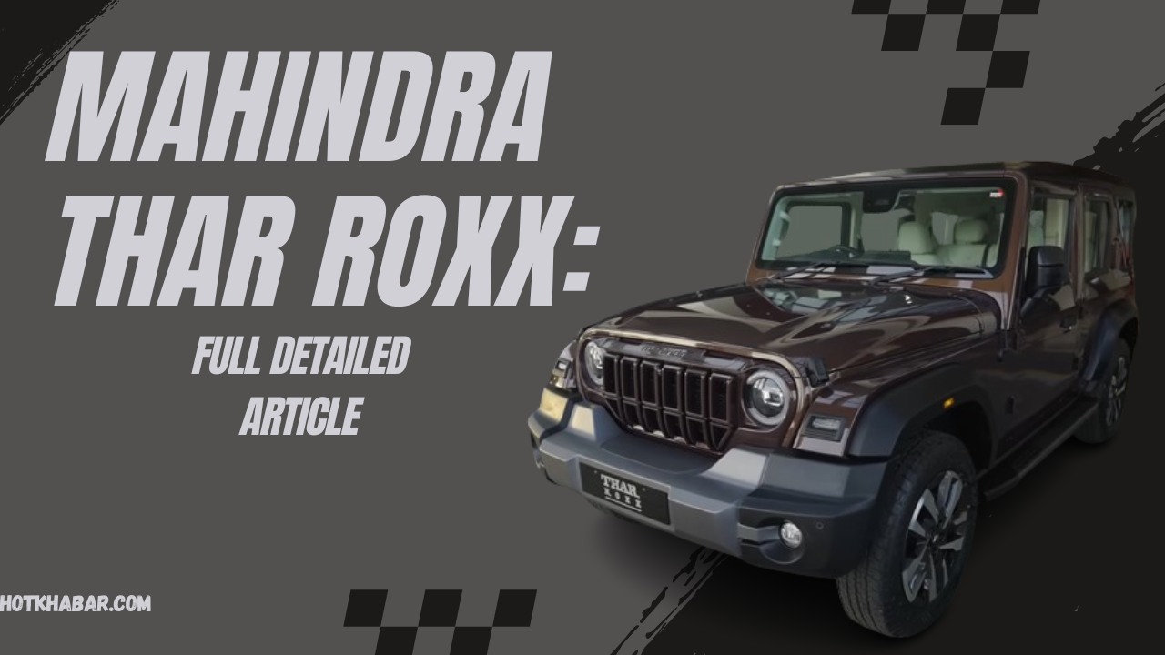 Mahindra Thar Roxx